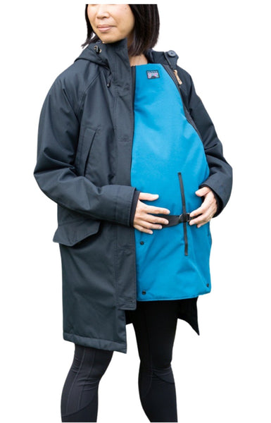 Keep your bump warm all winter with this easy coat extender