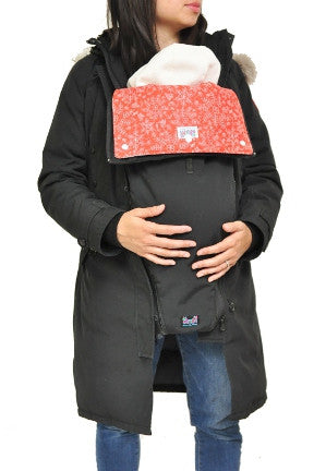 Zip Us In Maternity Jacket Expander Panel - Coat Extender to Expand Your  own Jacket Through Pregnancy and for Babywearing with a Carrier :  : Fashion