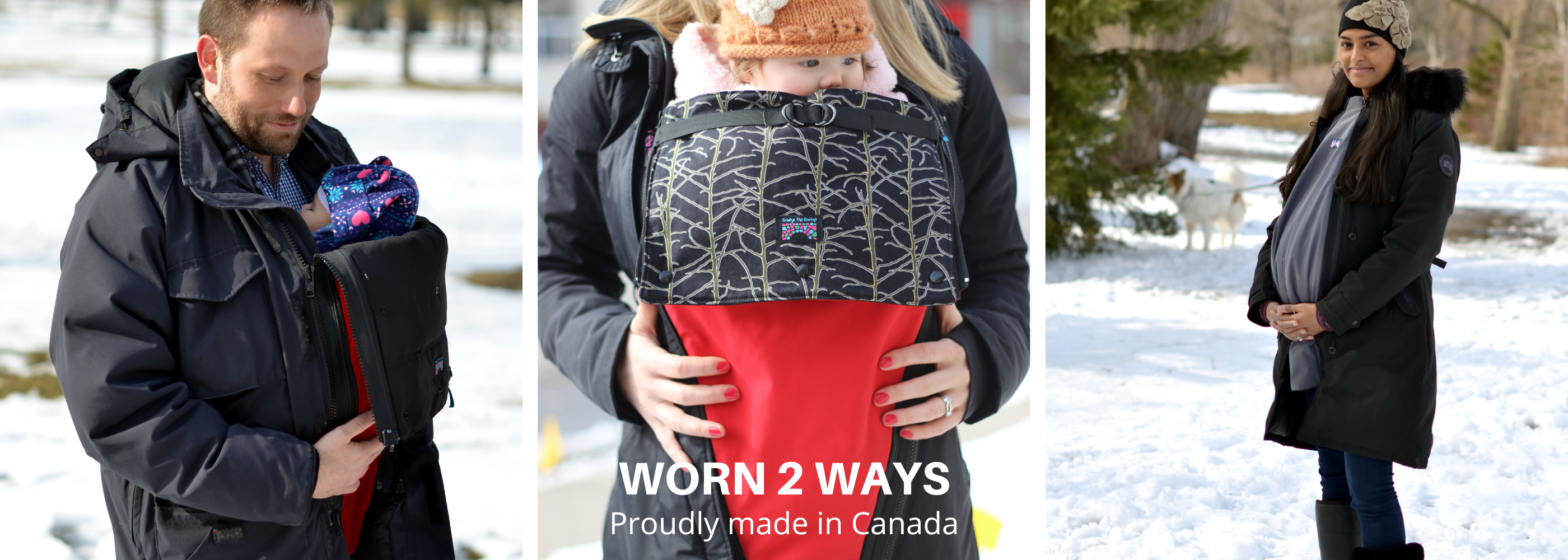 Winter Coat Extensions for Pregnancy and Babywearing – Bridge the Bump Inc.
